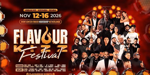 FLAVOURKIZZ KIZOMBA FESTIVAL 2026 ( Official ) in Hoofddorp